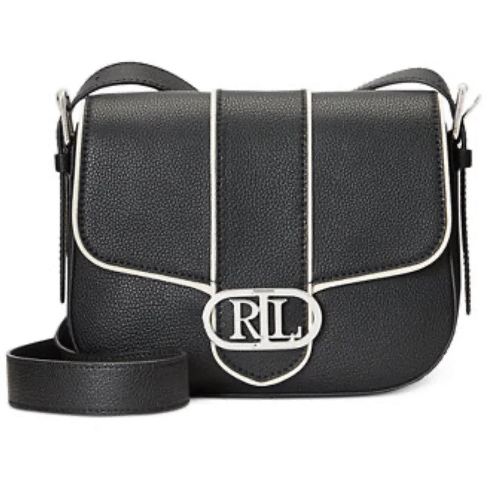 Ralph Lauren Addie Leather Crossbody Bag - Picture 1 of 12